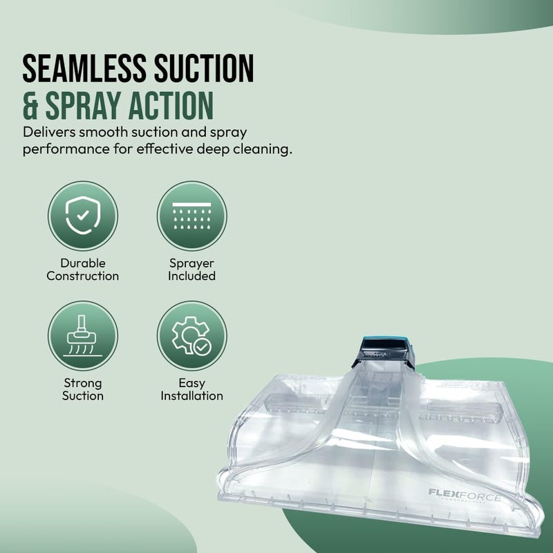 Selgo Upgraded Replacement Front Floor Nozzle and Sprayer Assembly for Hoover - Works for all 1st Generation Smartwash Models - OEM # 440012809 (With Sprayer) - Image 2